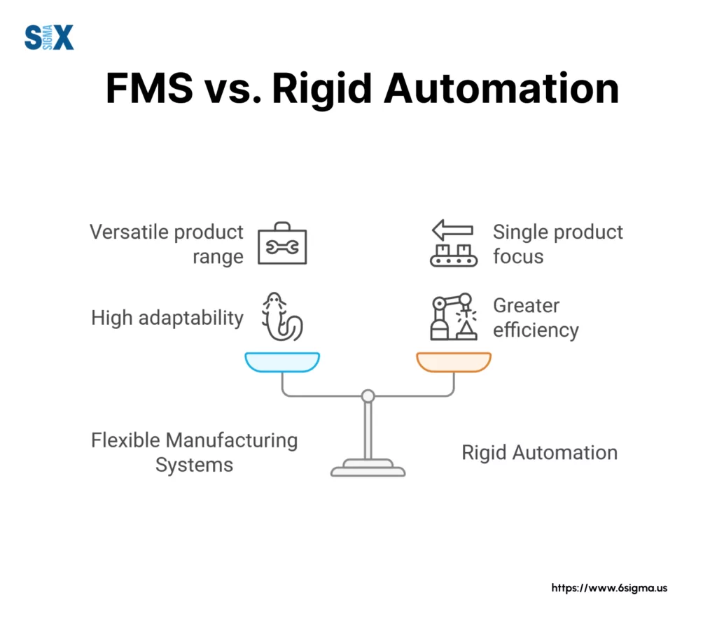 Image: FMS vs. Rigid Automation